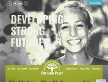 Tablet Screenshot of orchardplace.org